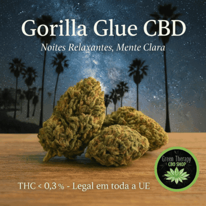 Gorilla Glue CBD – Flor premium. Potência e sabor intenso - Image 3